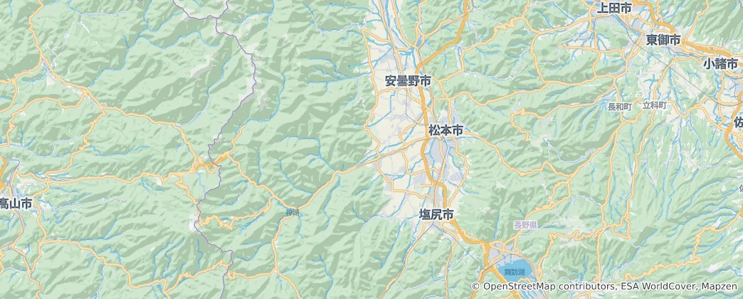 Térkép: Macumoto
