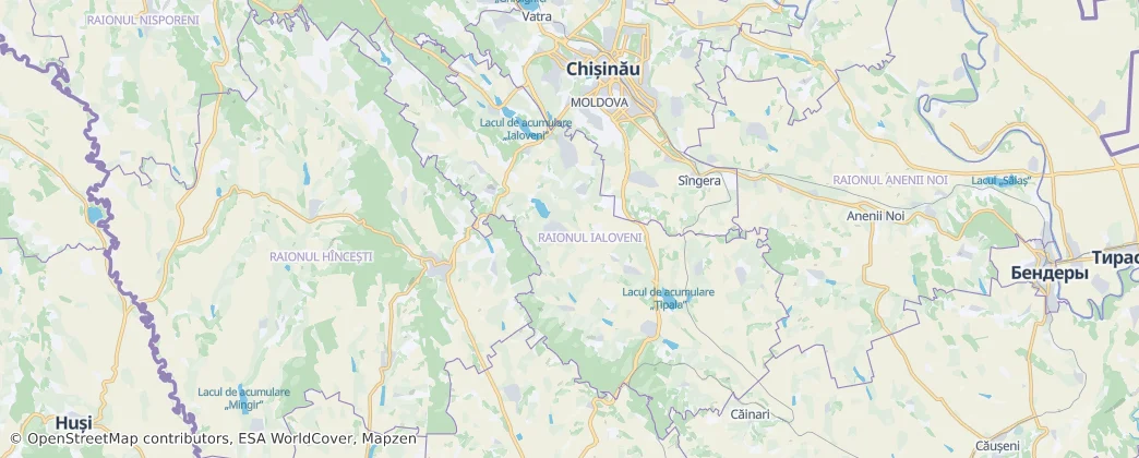 Ialoveni District — Map