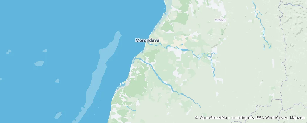 Map of Morondava District