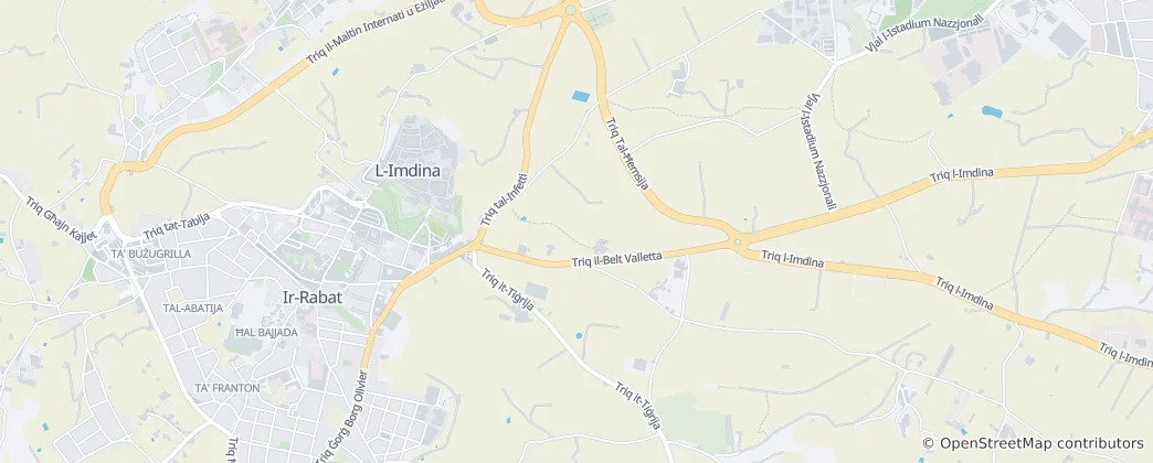 Map of Mdina
