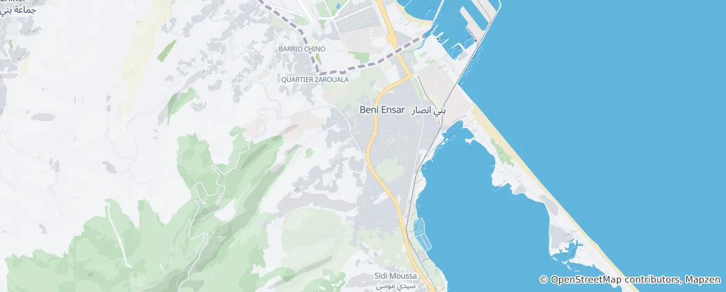 멜리야 지도