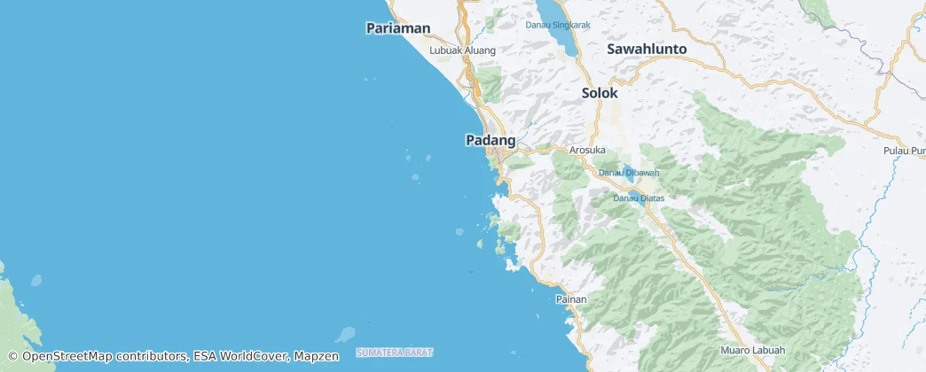 Mentawai Islands — Mapa