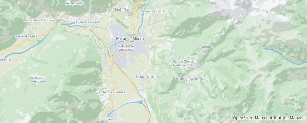 Carte de Mérano