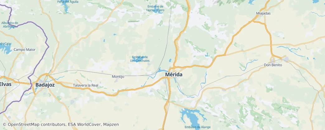 Mérida – Mapa