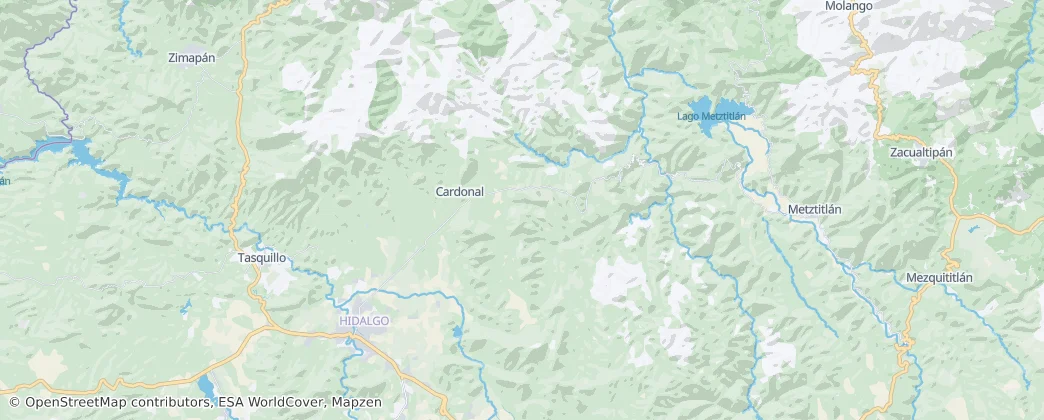 Cardonal – Mapa