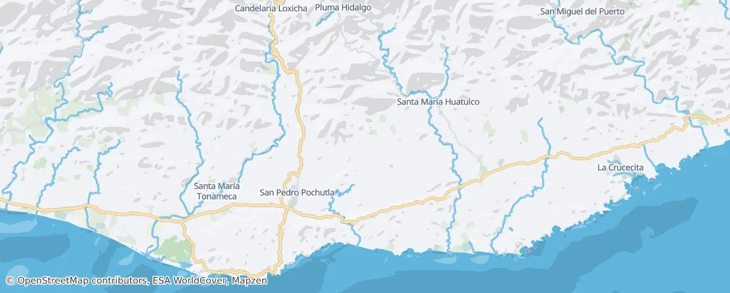San Pedro Pochutla — Karte