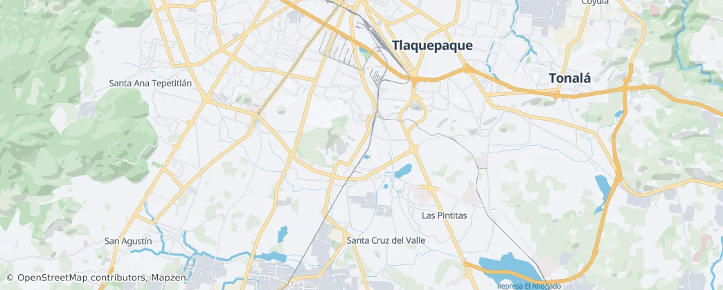San Pedro Tlaquepaque — Mapa