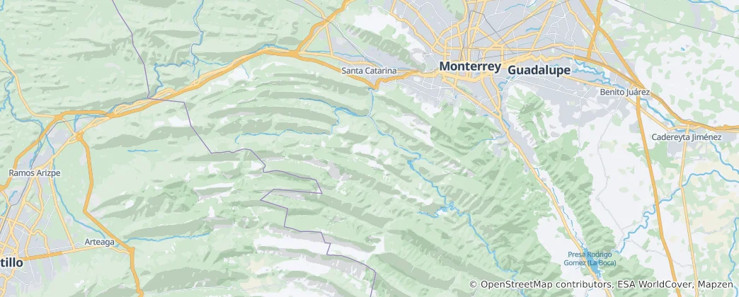 Mappa di Santa Catarina
