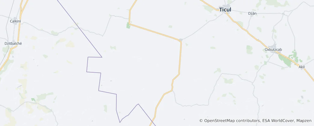 Mappa di Santa Elena