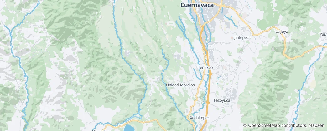 Mapa Temixco