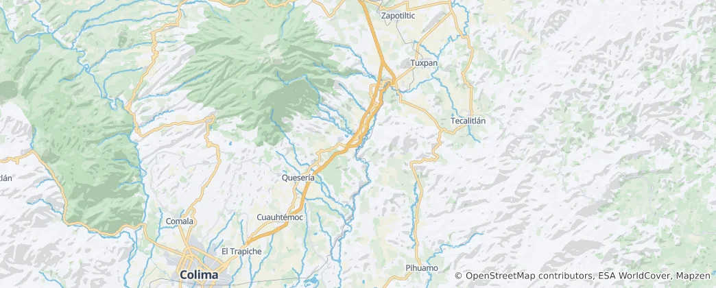 Térkép: Tuxpan