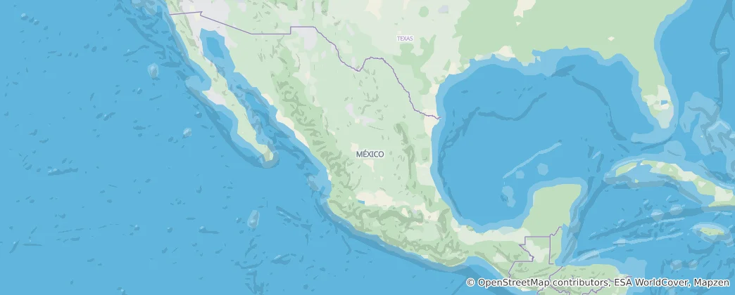 Map of Mexico