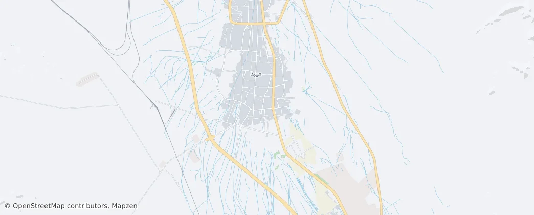 Meybod — Map