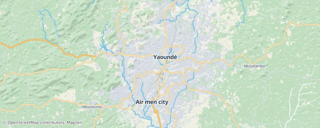 Mfoundi - Yaounde — Map