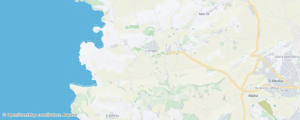 Mġarr — mapa