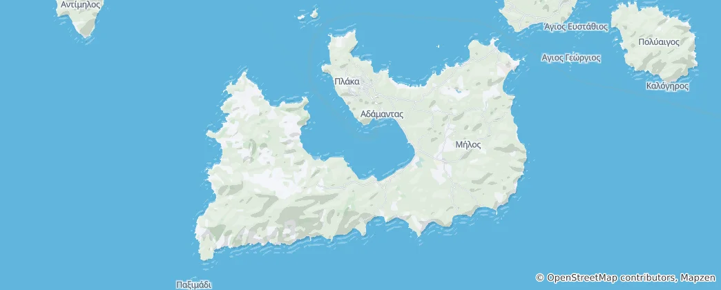 Mappa di Milo