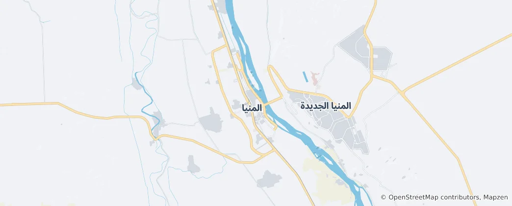 Map of Minya