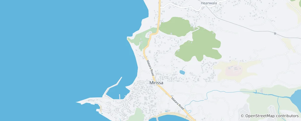 Carte de Mirissa North