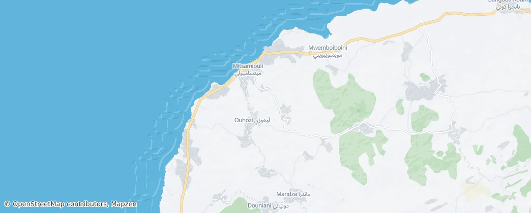 Mitsamiouli — Carte