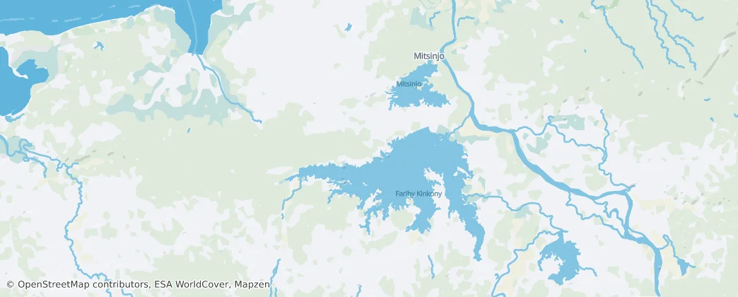 Mitsinjo — Mapa