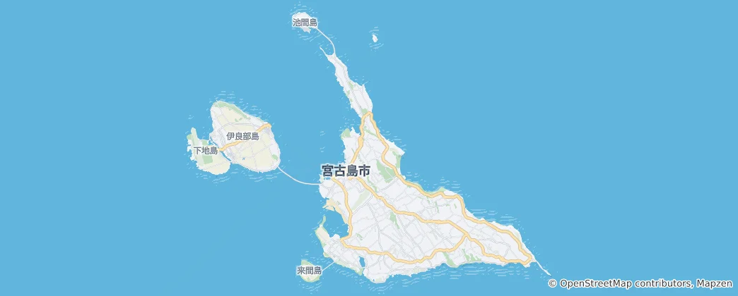 Karte von Miyakojima