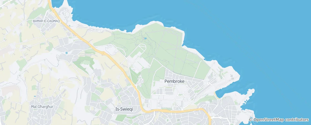 Mapa Pembroke