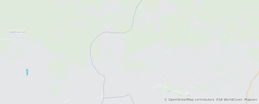 Mapa Saikhan-Ovoo