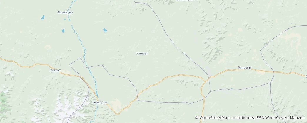 Mappa di Distretto di Hašaat