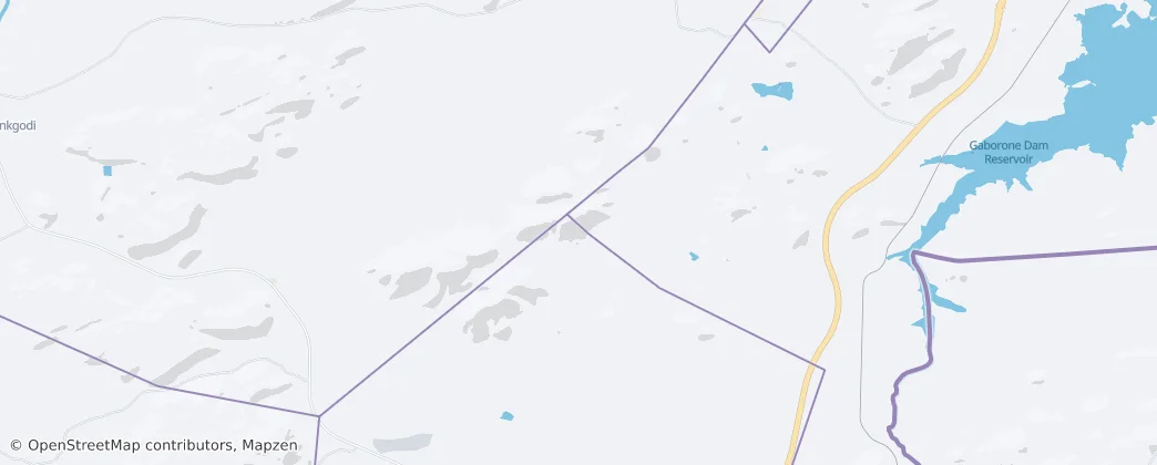 Mokolodi Nature Reserve — Karte