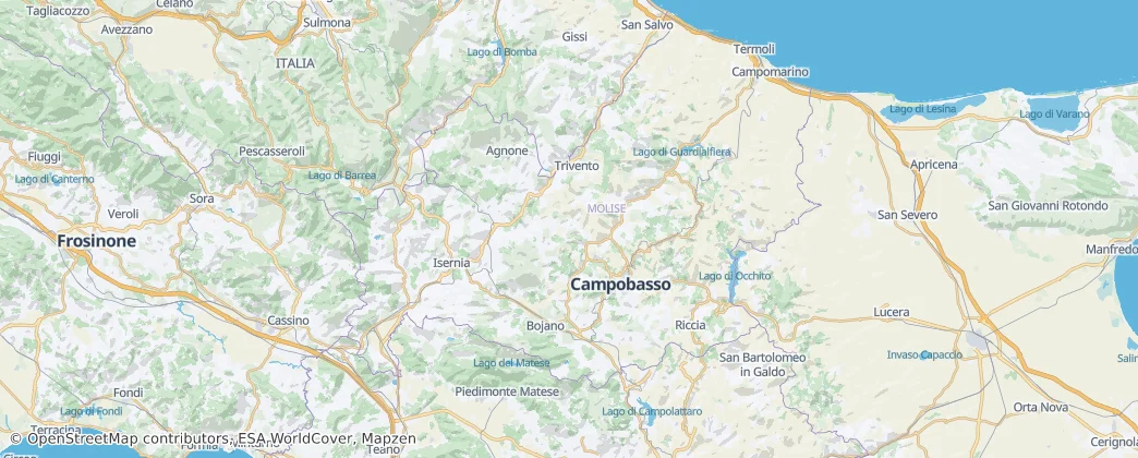 Molise — Map