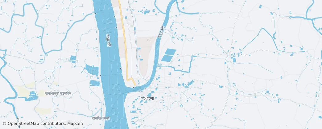 Mongla Port Paurashava – Mapa