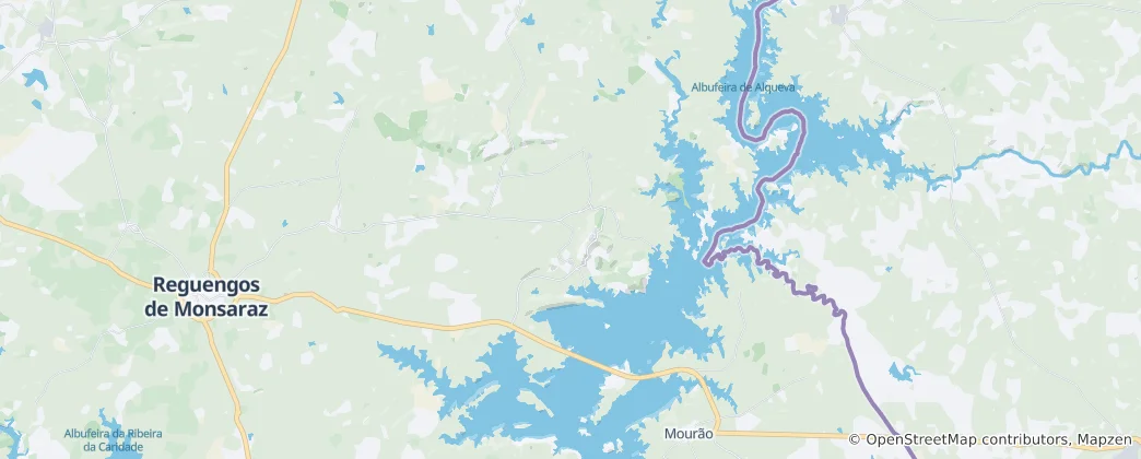 Mapa Monsaraz