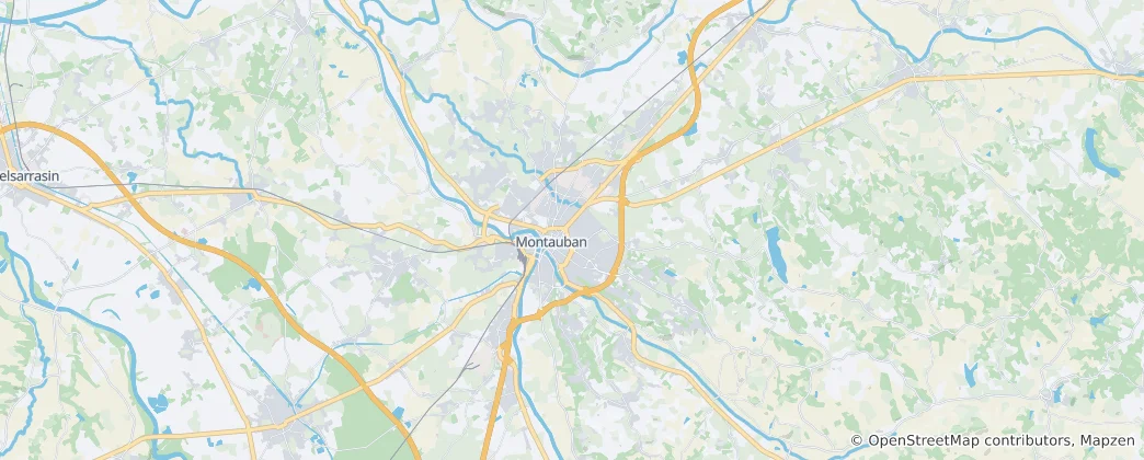 Mappa di Montauban