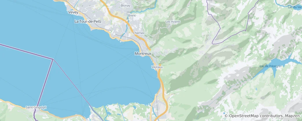 Montreux Haritası