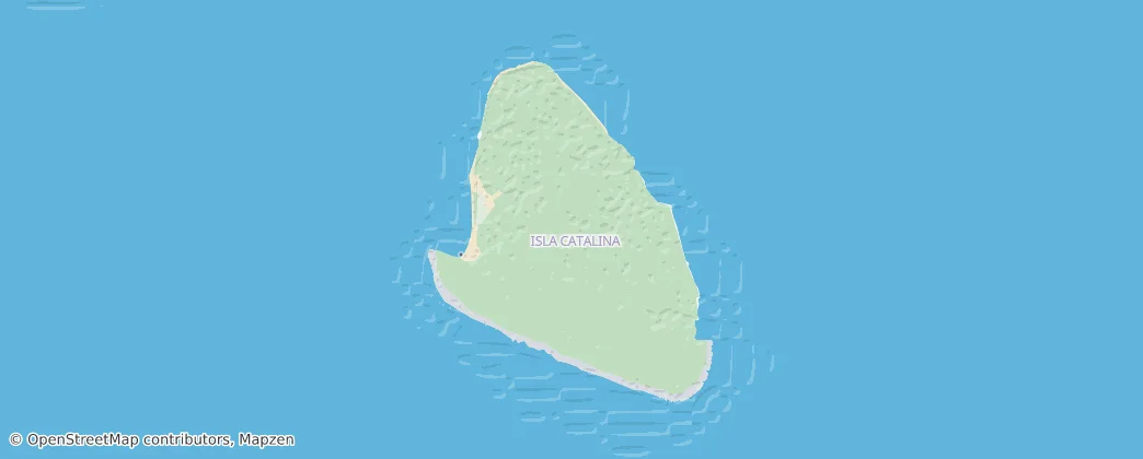 Monumento Natural Isla Catalina — Карта
