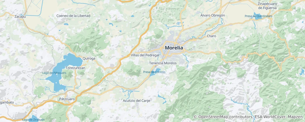 Mapa De Morelia