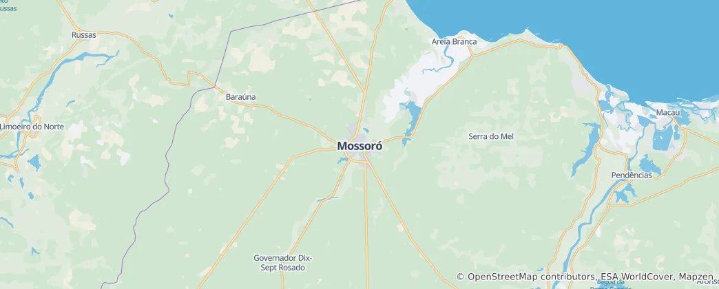 Mapa Mossoró