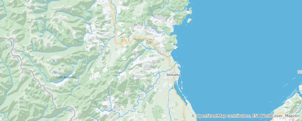 모투에카 워드 지도