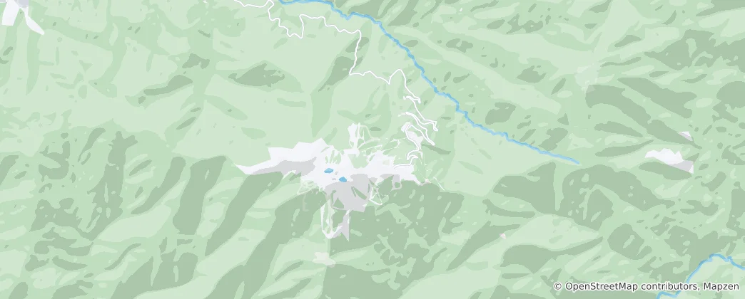 Mapa Mount Buller Alpine Resort