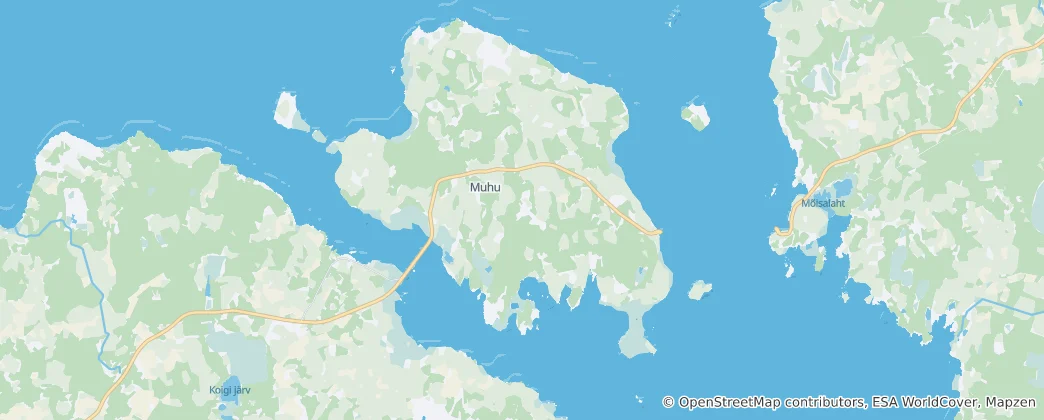 Muhu Rural Municipality 지도