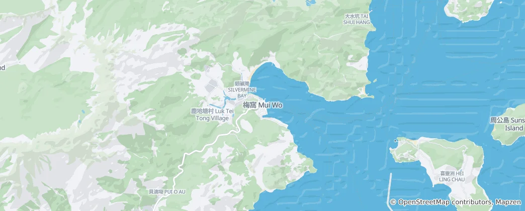Mapa Mui Wo