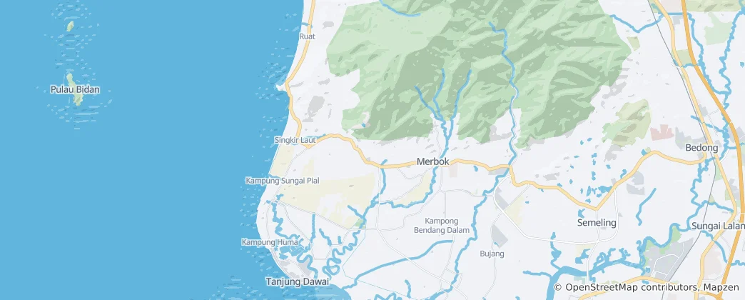 Mapa Mukim Merbok