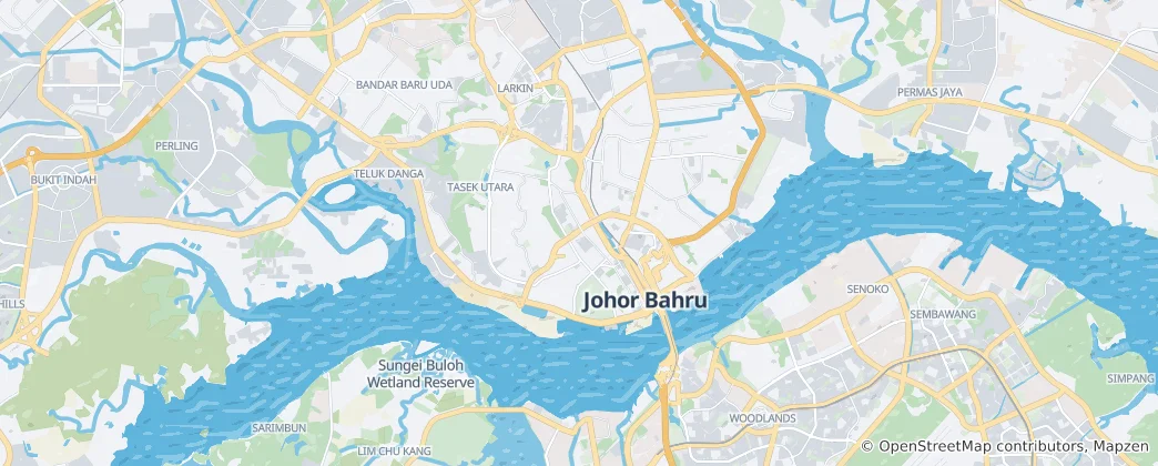 Mapa Mukim Tebrau