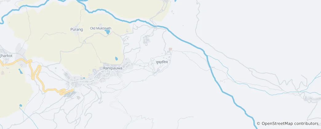 Mapa Muktinath