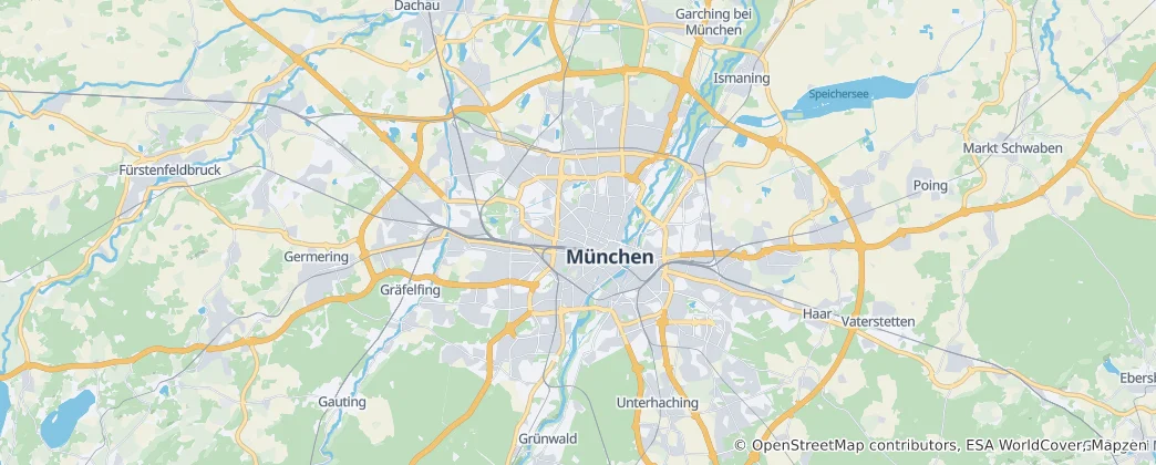 Karte von München