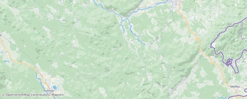 Gmina Dolenjske Toplice — Mapa