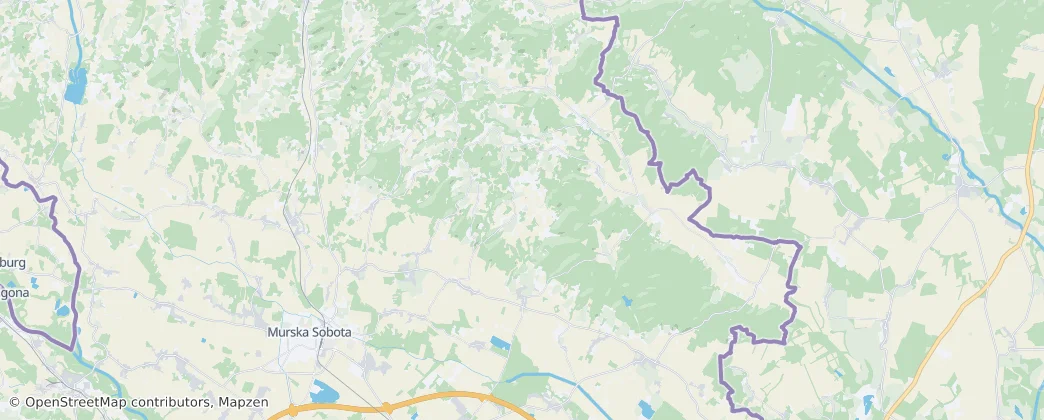 Moravske Toplice — Mapa
