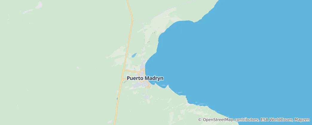 Mappa di Municipio de Puerto Madryn