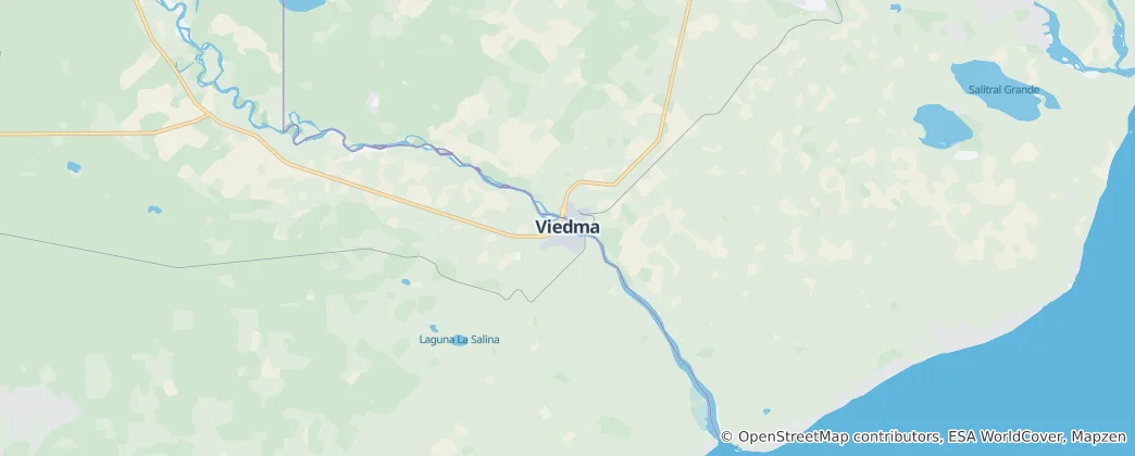 Mapa Municipio de Viedma