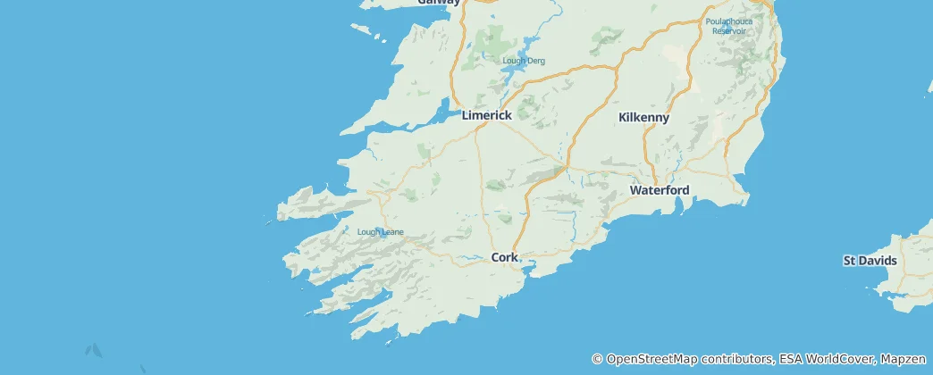 Map of Munster Province